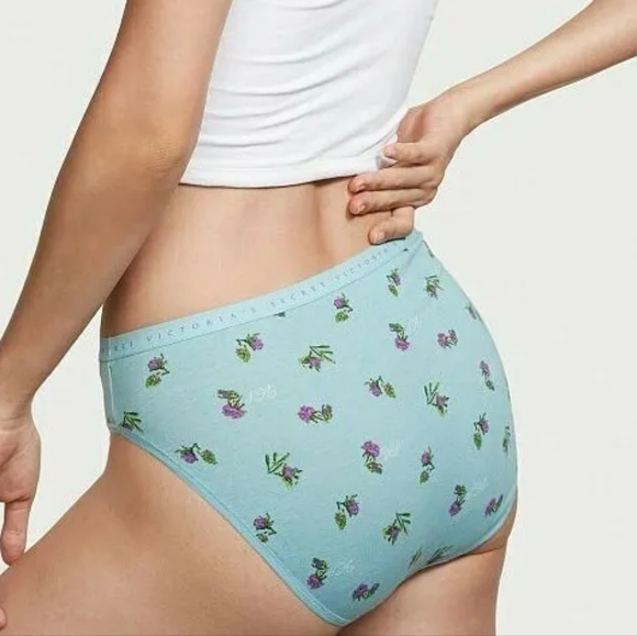 VICTORIA SECRET Bundle of 3 Cotton Stretch Hip Hugger Panties - Picture 10 of 12